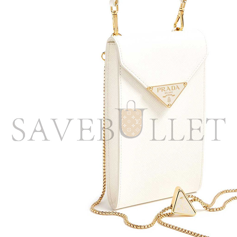 PRADA SAFFIANO LEATHER MINI BAG 1BP050 (18*10.5*3cm)